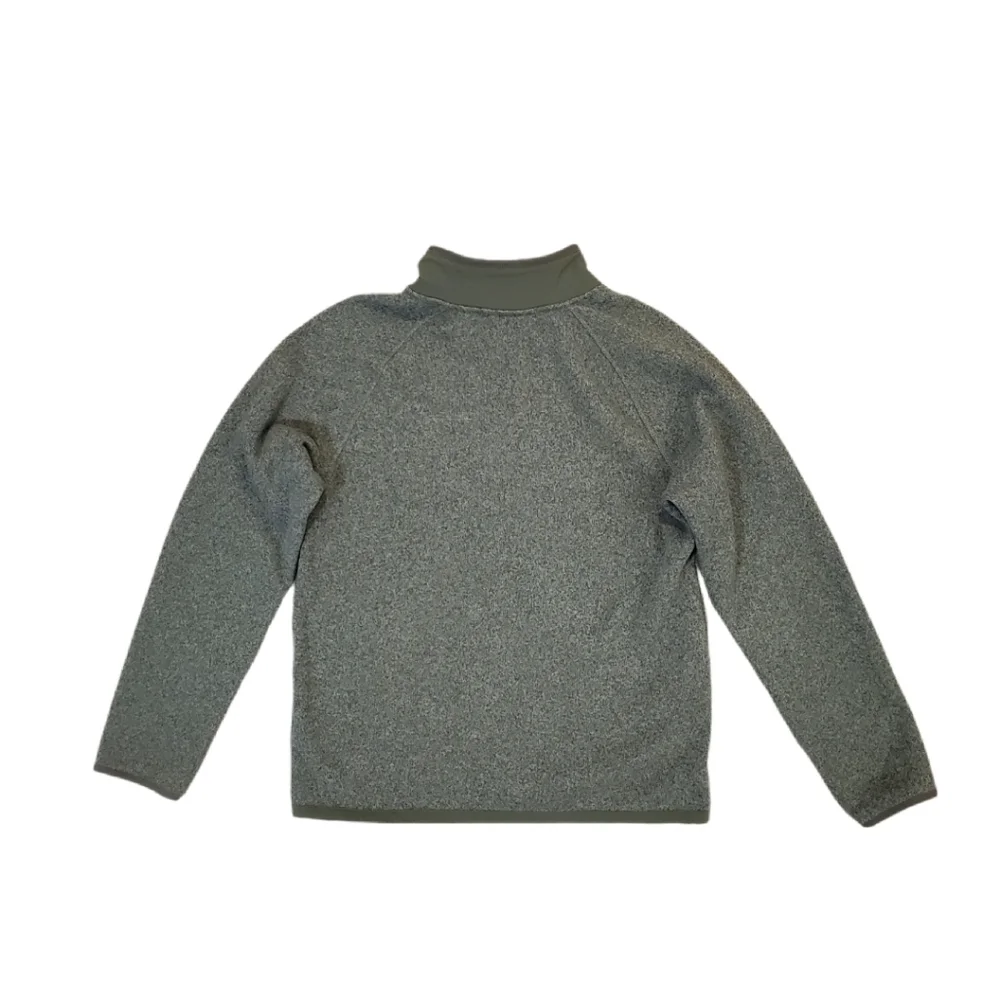 The‎ North Face Men's Leo Gordon Lyon Green Zip Pullover Fleece Sweater Medium